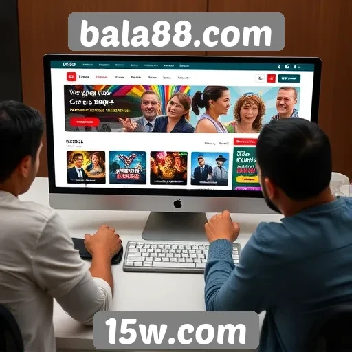 experiência do usuário no site bala88.com